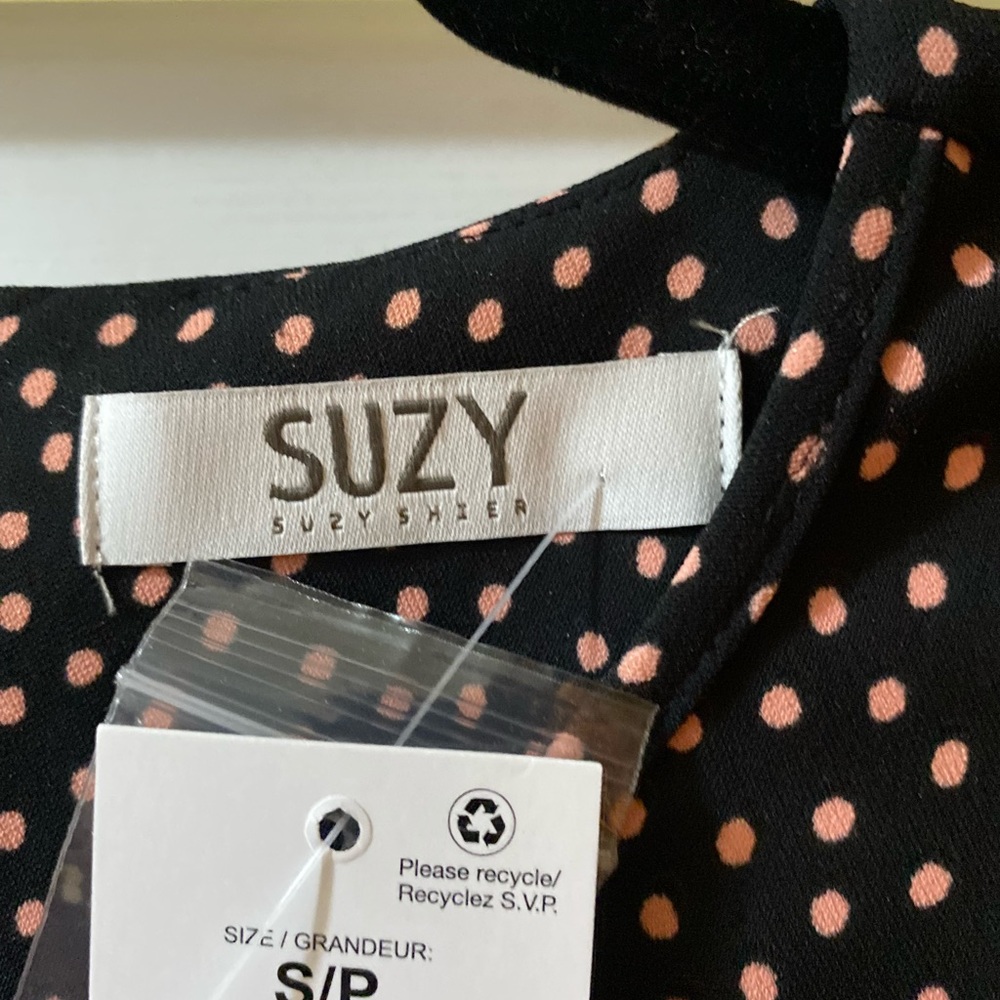 Printed Ruffle Hem Mini Dress - Picture 2 of 3